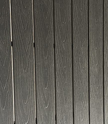 Aluminium Gartentisch 70x70 cm Polywood Esstisch Holzoptik in schwarz wetterfest 